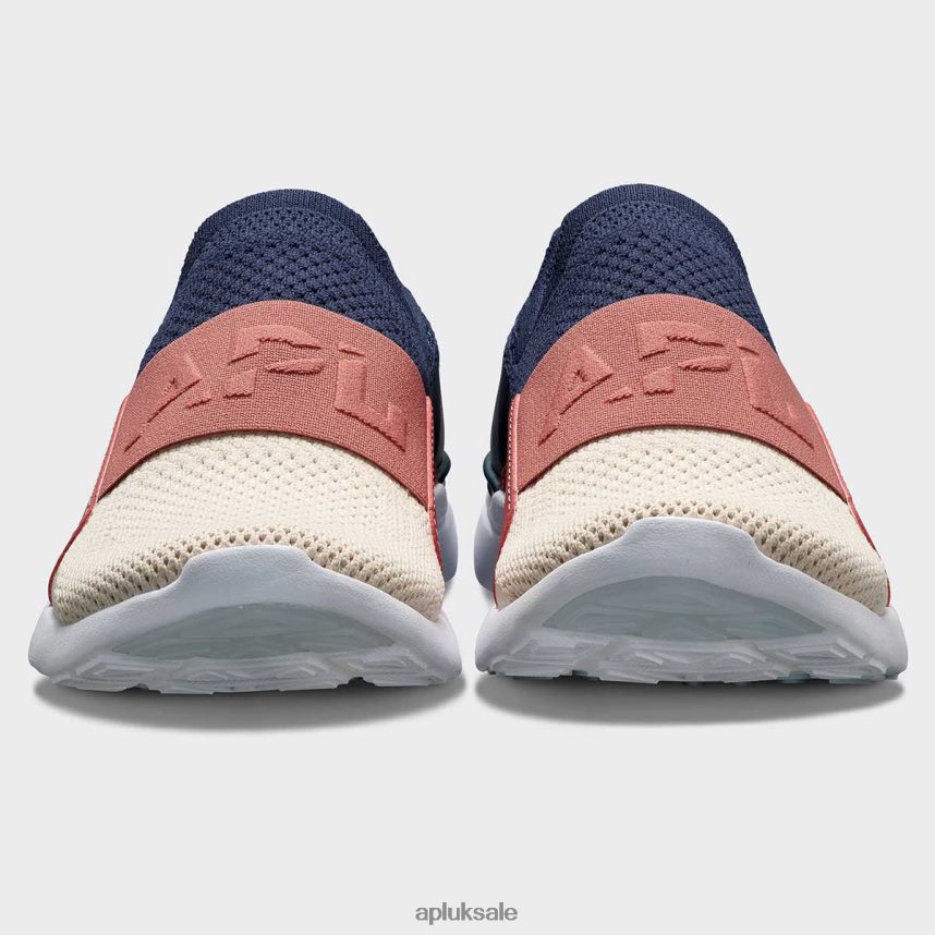 APL TechLoom Bliss 25 - VH8XNZ110 APL Shoes UK Navy/Cedar/Beach Women Running