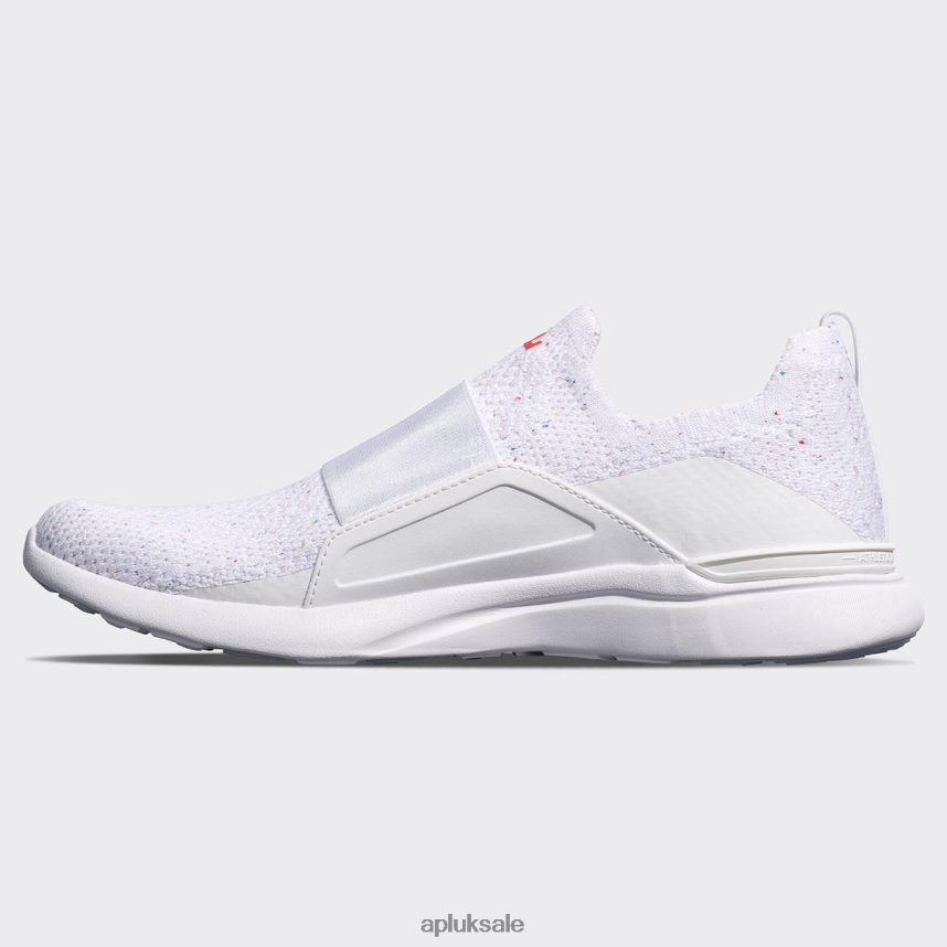 APL TechLoom Bliss 25 - VH8XNZ123 APL Shoes UK White/Confetti Women Running