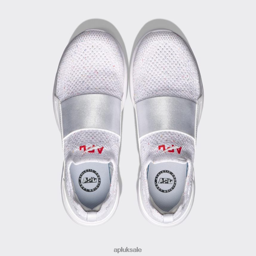 APL TechLoom Bliss 25 - VH8XNZ123 APL Shoes UK White/Confetti Women Running