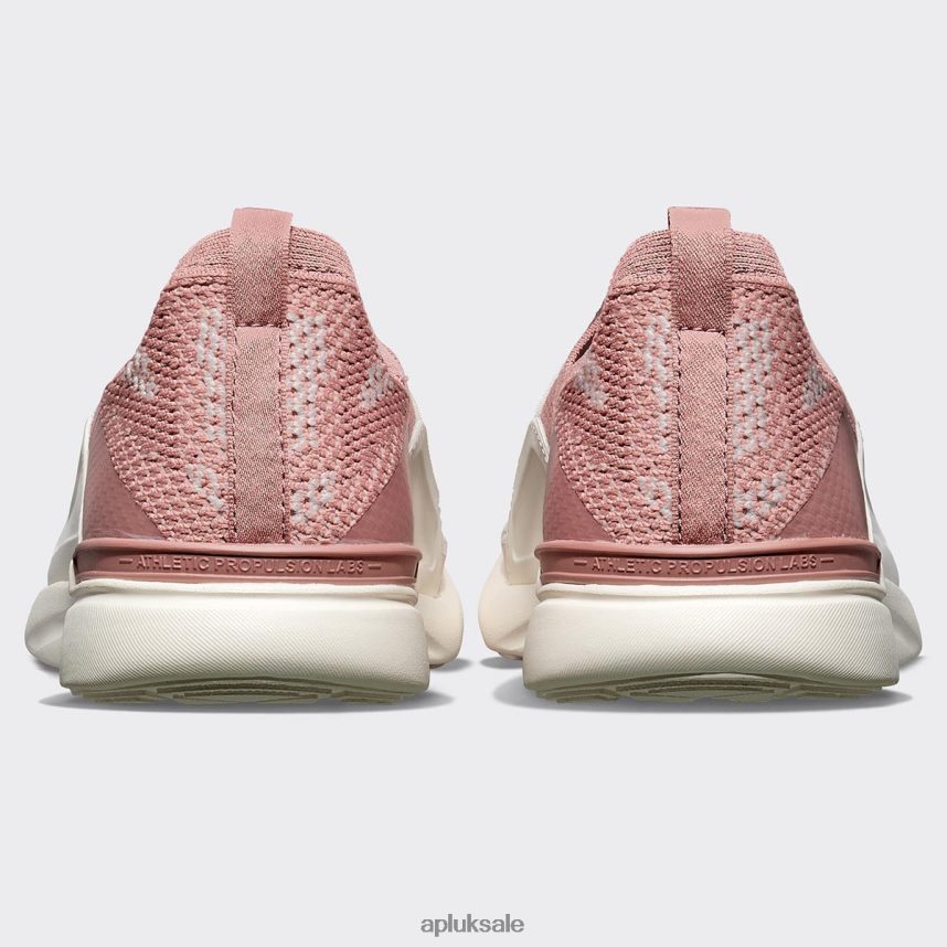 APL TechLoom Bliss 25 - VH8XNZ156 APL Shoes UK Ivory/Creme/Beachwood Women Running