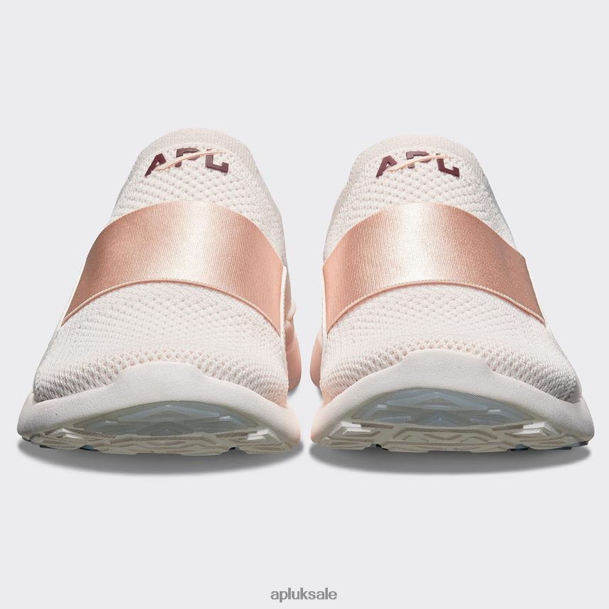 APL TechLoom Bliss 25 - VH8XNZ160 APL Shoes UK Sea Salt/Burgundy Women Running