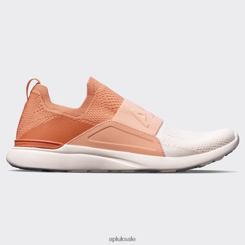 APL TechLoom Bliss 25 - VH8XNZ161 APL Shoes UK Terracotta/Blush/Sea Salt Women Running