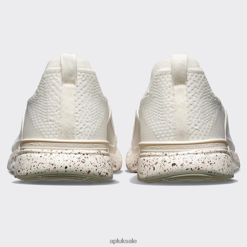 APL TechLoom Bliss 26 - VH8XNZ179 APL Shoes UK Ivory/Chocolate/Speckle Women Running