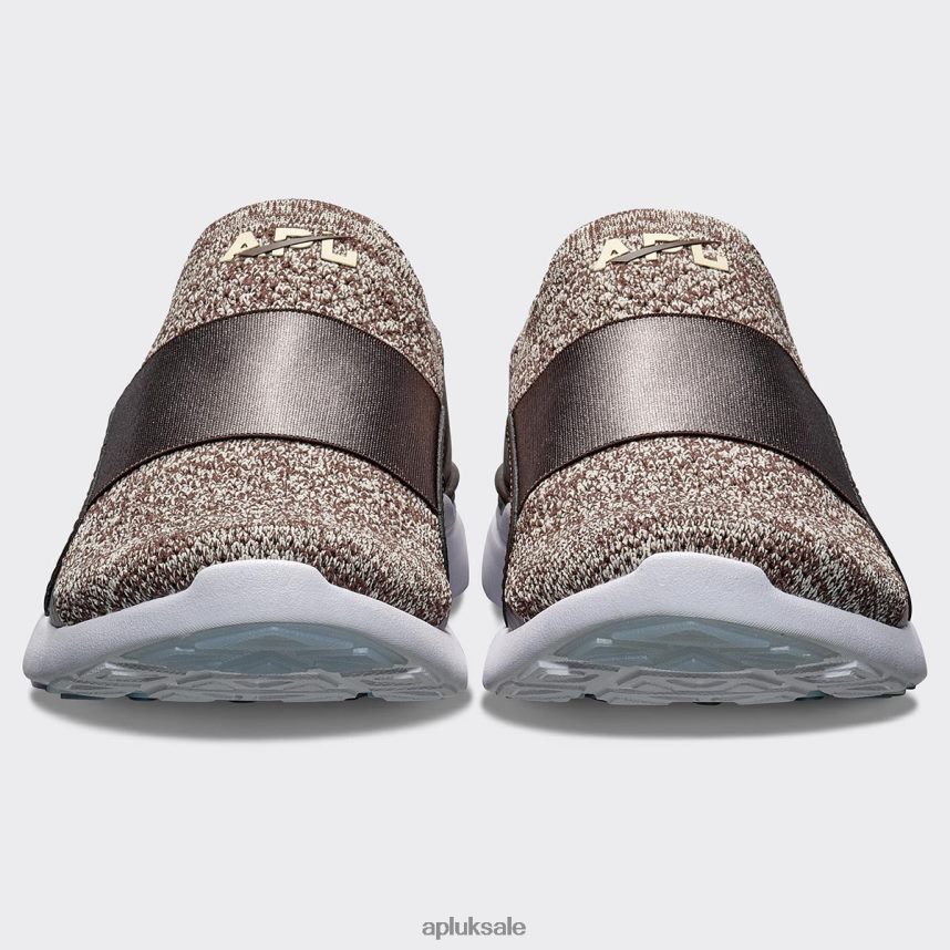 APL TechLoom Bliss 26 - VH8XNZ182 APL Shoes UK Chocolate/Vanilla/Melange Women Running