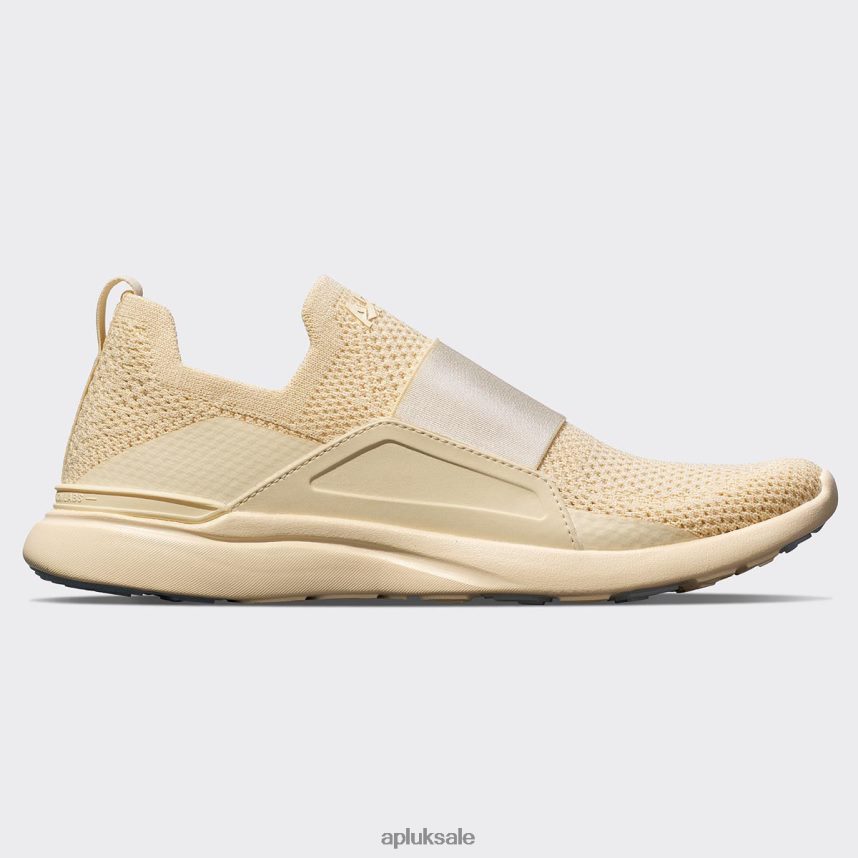 APL TechLoom Bliss 26 - VH8XNZ183 APL Shoes UK Metallic Vanilla Women Running