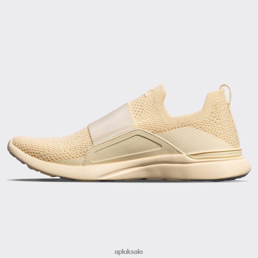 APL TechLoom Bliss 26 - VH8XNZ183 APL Shoes UK Metallic Vanilla Women Running