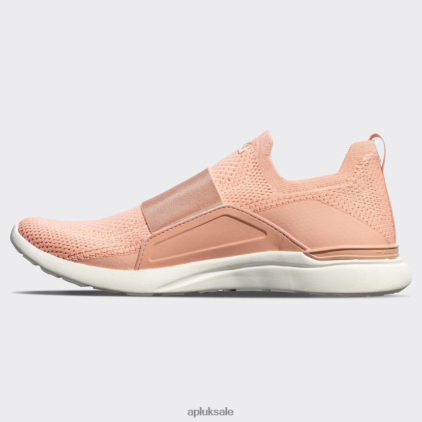 APL TechLoom Bliss 26 - VH8XNZ193 APL Shoes UK Blush/Ivory Women Running