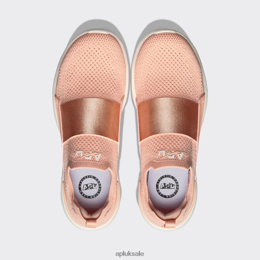 APL TechLoom Bliss 26 - VH8XNZ193 APL Shoes UK Blush/Ivory Women Running