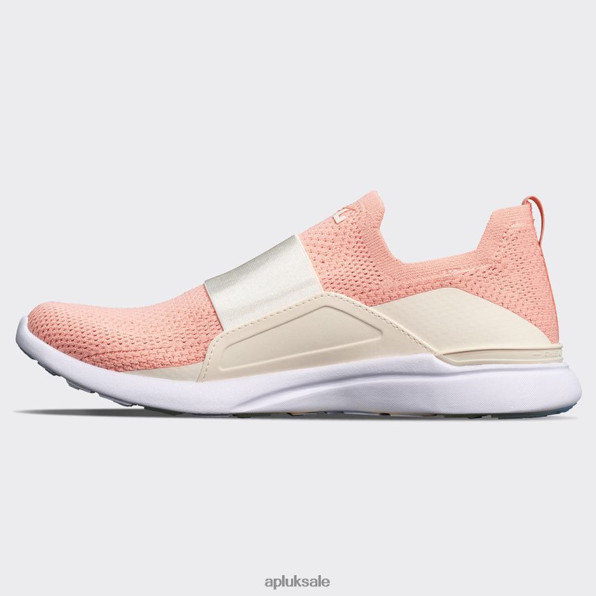 APL TechLoom Bliss 26 - VH8XNZ205 APL Shoes UK Pristine/Blush/White Women Running