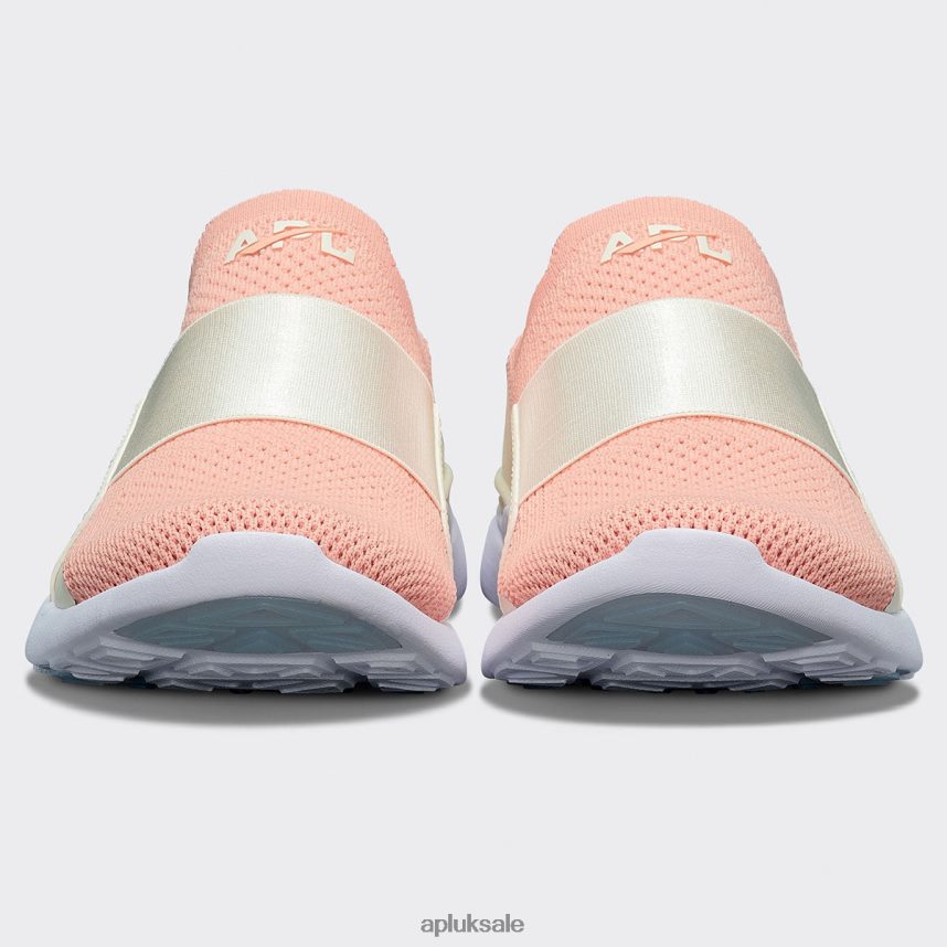APL TechLoom Bliss 26 - VH8XNZ205 APL Shoes UK Pristine/Blush/White Women Running