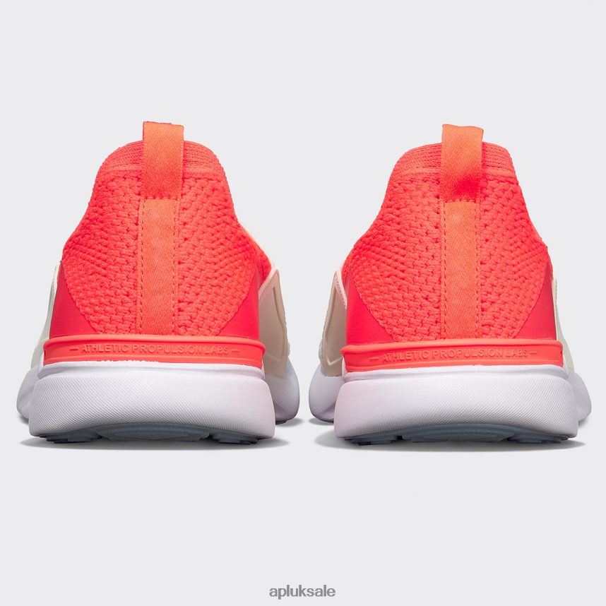 APL TechLoom Bliss 26 - VH8XNZ229 APL Shoes UK Impulse Red/Pristine/Ivory Women Running