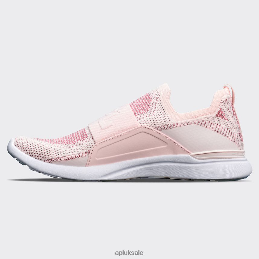 APL TechLoom Bliss 26 - VH8XNZ234 APL Shoes UK Creme/Cedar/White Women Running