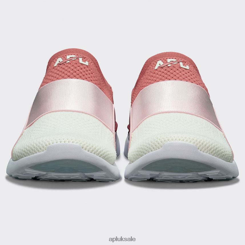 APL TechLoom Bliss 27 - VH8XNZ238 APL Shoes UK Cedar/Bleached Pink/Ivory Women Running