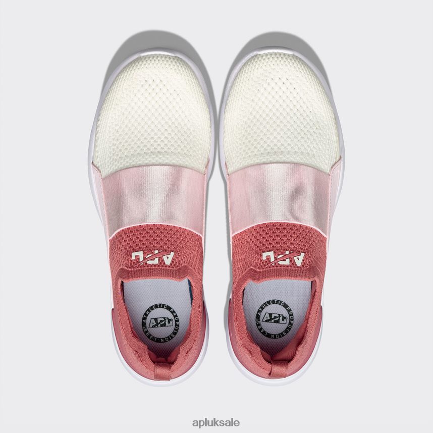 APL TechLoom Bliss 27 - VH8XNZ238 APL Shoes UK Cedar/Bleached Pink/Ivory Women Running