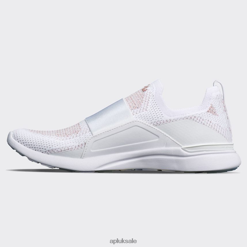 APL TechLoom Bliss 27 - VH8XNZ241 APL Shoes UK White/Creme/Beachwood Women Running