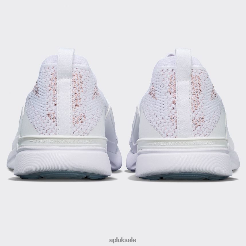 APL TechLoom Bliss 27 - VH8XNZ241 APL Shoes UK White/Creme/Beachwood Women Running