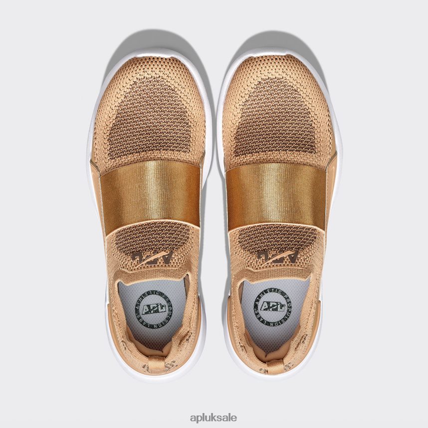 APL TechLoom Bliss 27 - VH8XNZ244 APL Shoes UK Caramel/Chocolate/White Women Running