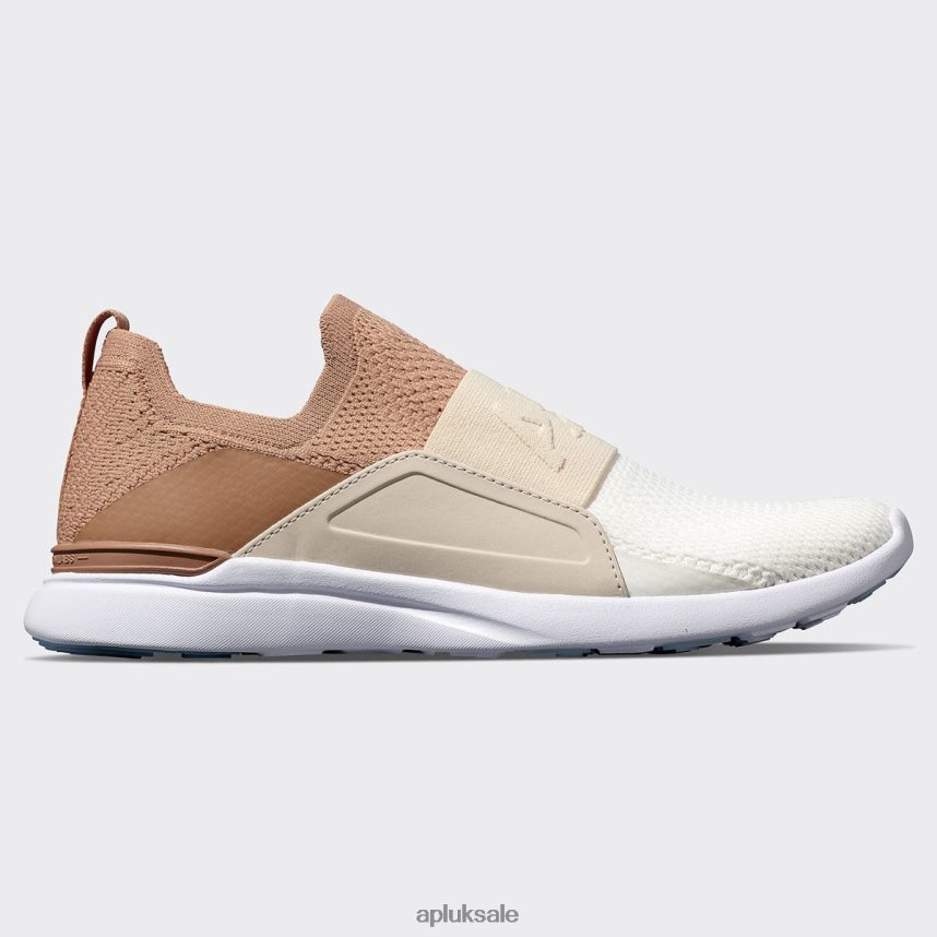 APL TechLoom Bliss 27 - VH8XNZ245 APL Shoes UK Caramel/Parchment/Ivory Women Running