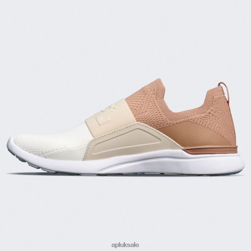 APL TechLoom Bliss 27 - VH8XNZ245 APL Shoes UK Caramel/Parchment/Ivory Women Running