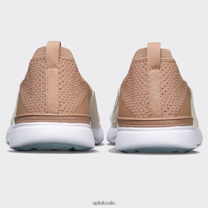 APL TechLoom Bliss 27 - VH8XNZ245 APL Shoes UK Caramel/Parchment/Ivory Women Running