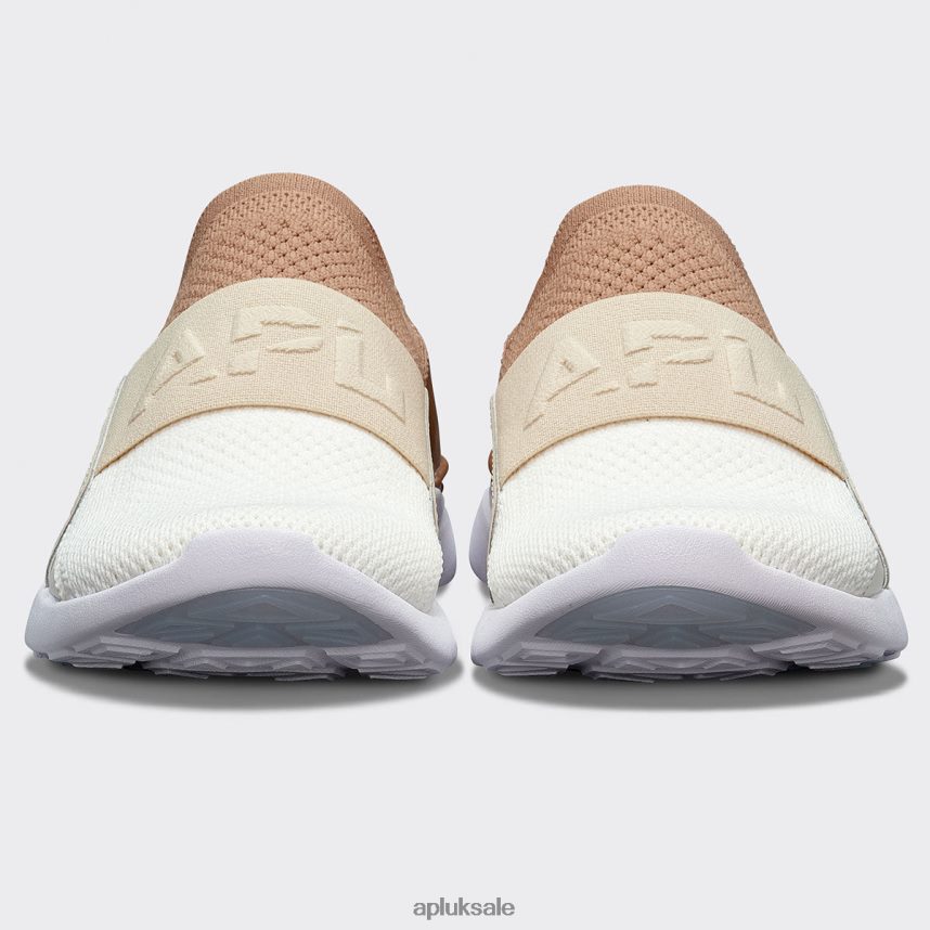 APL TechLoom Bliss 27 - VH8XNZ245 APL Shoes UK Caramel/Parchment/Ivory Women Running