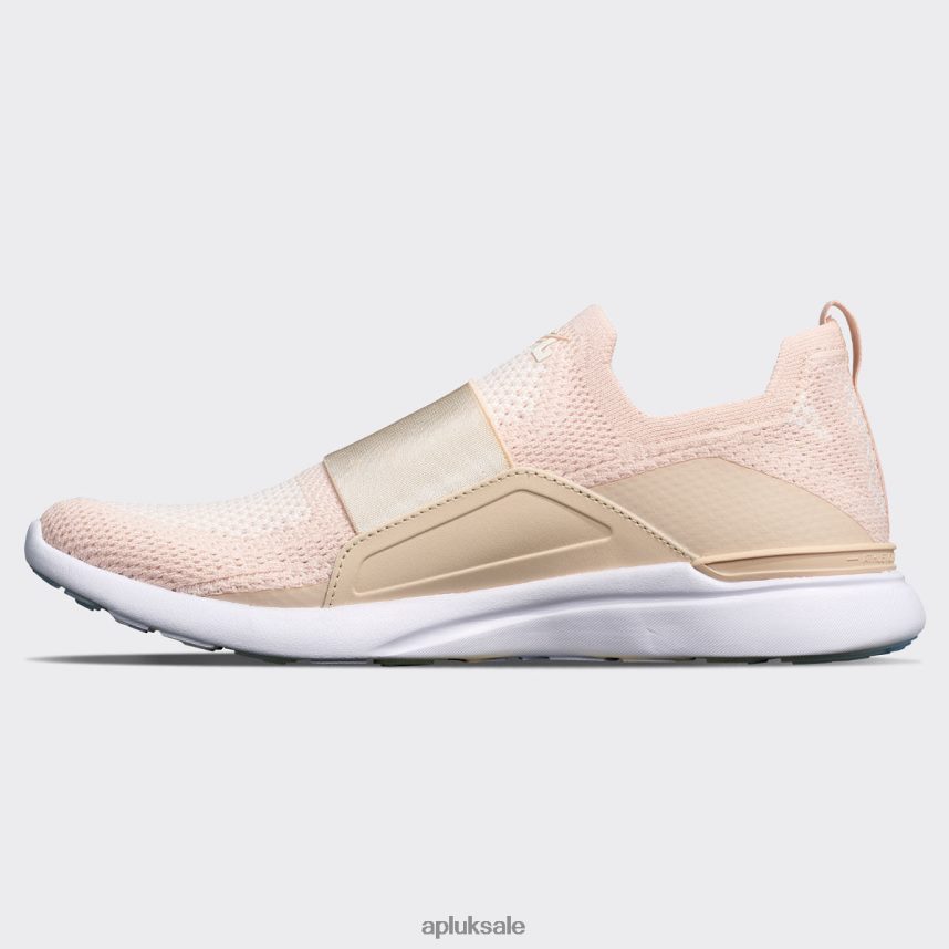 APL TechLoom Bliss 27 - VH8XNZ246 APL Shoes UK Warm Silk/Ivory Women Running