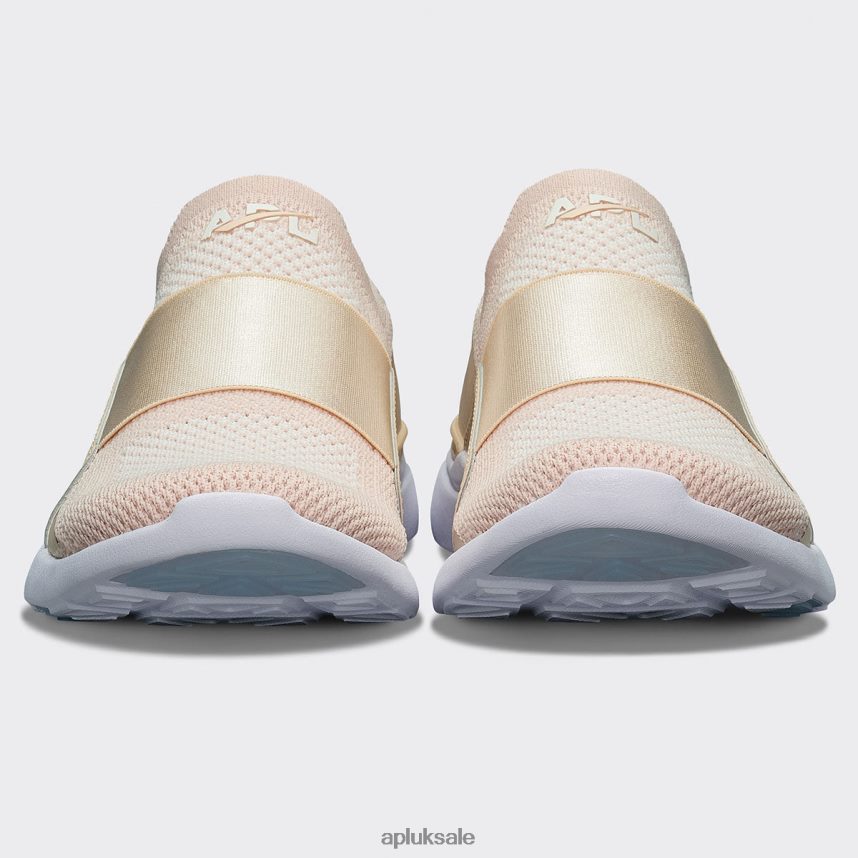 APL TechLoom Bliss 27 - VH8XNZ246 APL Shoes UK Warm Silk/Ivory Women Running