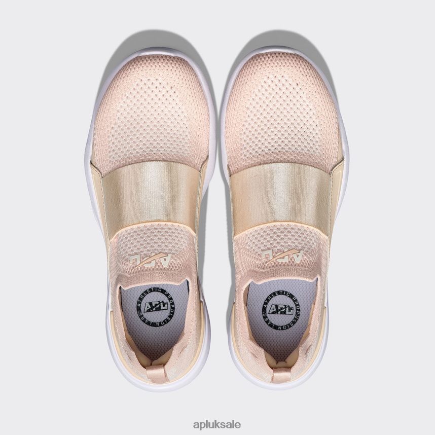 APL TechLoom Bliss 27 - VH8XNZ246 APL Shoes UK Warm Silk/Ivory Women Running