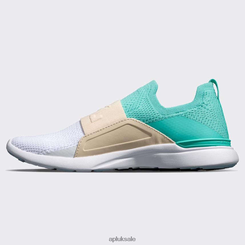 APL TechLoom Bliss 27 - VH8XNZ273 APL Shoes UK Mint/Beach/White Women Running