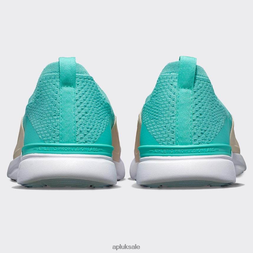 APL TechLoom Bliss 27 - VH8XNZ273 APL Shoes UK Mint/Beach/White Women Running