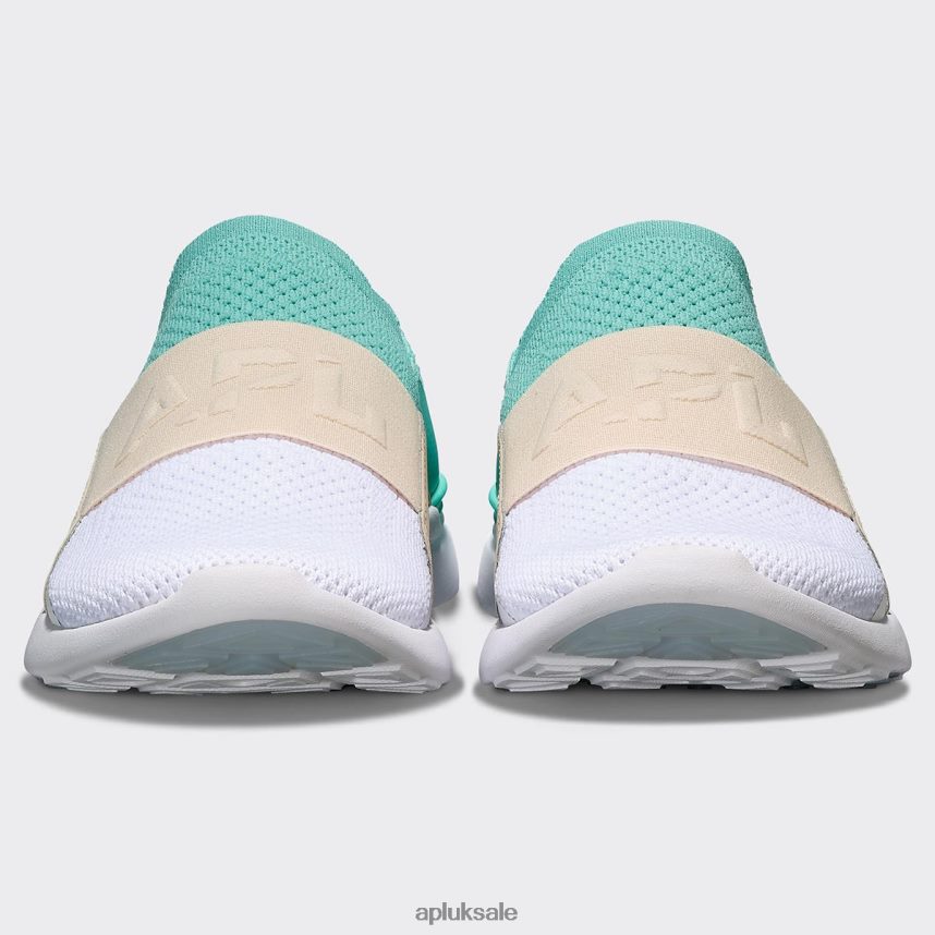 APL TechLoom Bliss 27 - VH8XNZ273 APL Shoes UK Mint/Beach/White Women Running