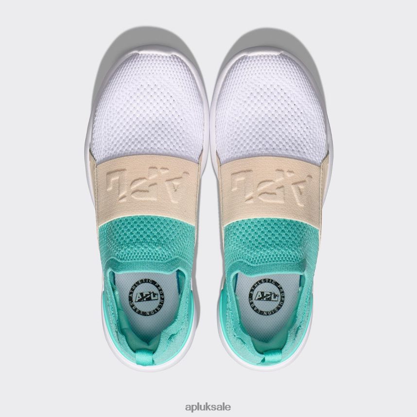 APL TechLoom Bliss 27 - VH8XNZ273 APL Shoes UK Mint/Beach/White Women Running