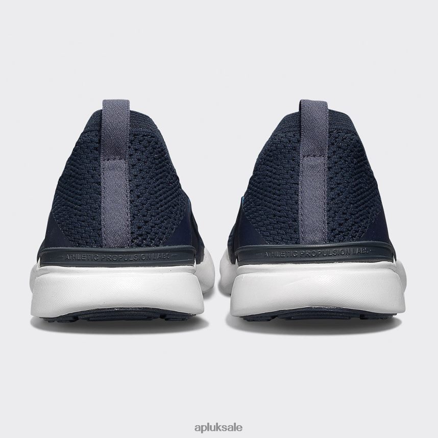 APL TechLoom Bliss 27 - VH8XNZ288 APL Shoes UK Navy/White Women Running