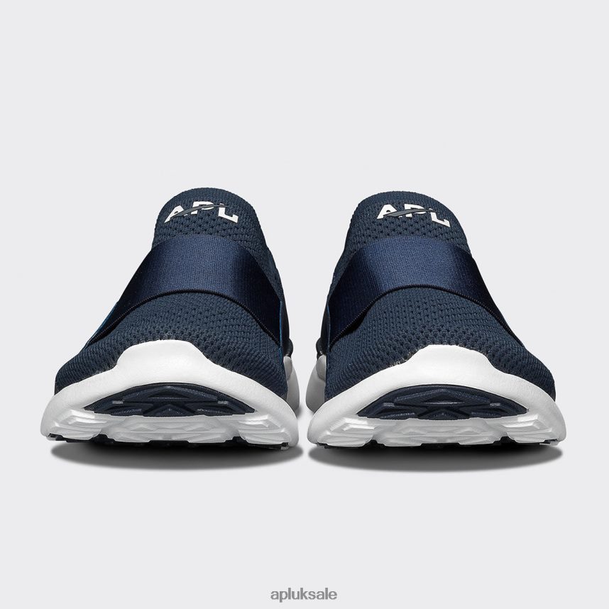 APL TechLoom Bliss 27 - VH8XNZ288 APL Shoes UK Navy/White Women Running