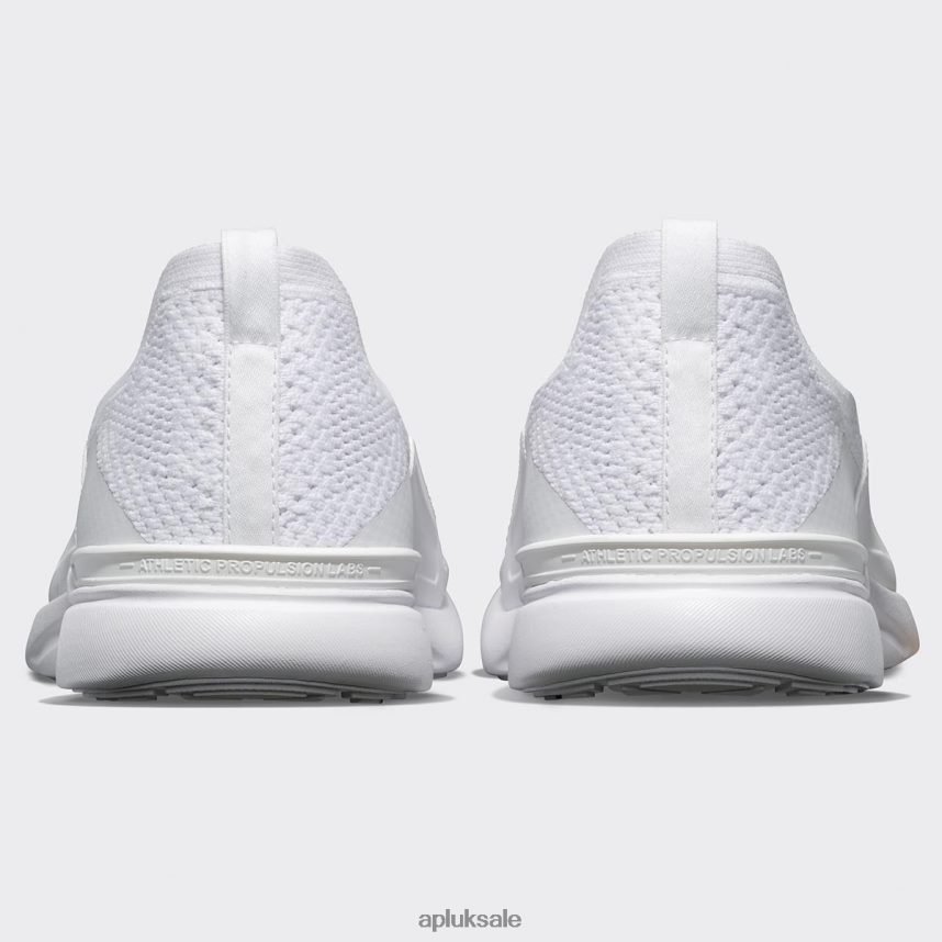APL TechLoom Bliss 28 - VH8XNZ293 APL Shoes UK Triple White/Black Women Running