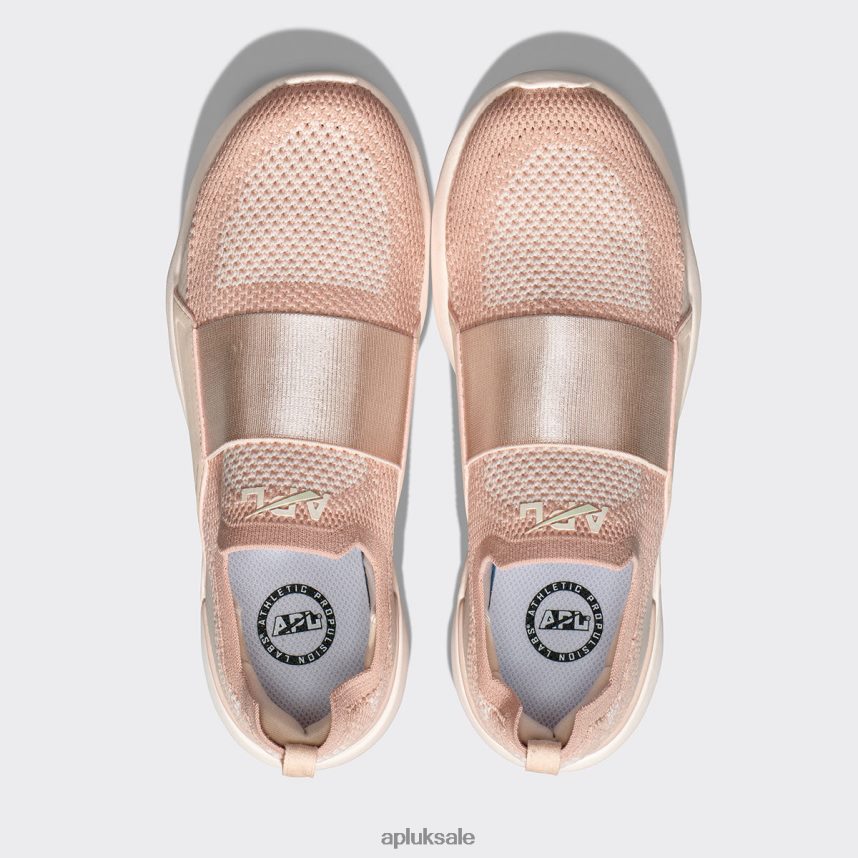 APL TechLoom Bliss 28 - VH8XNZ311 APL Shoes UK Rose Dust/Nude Women Running