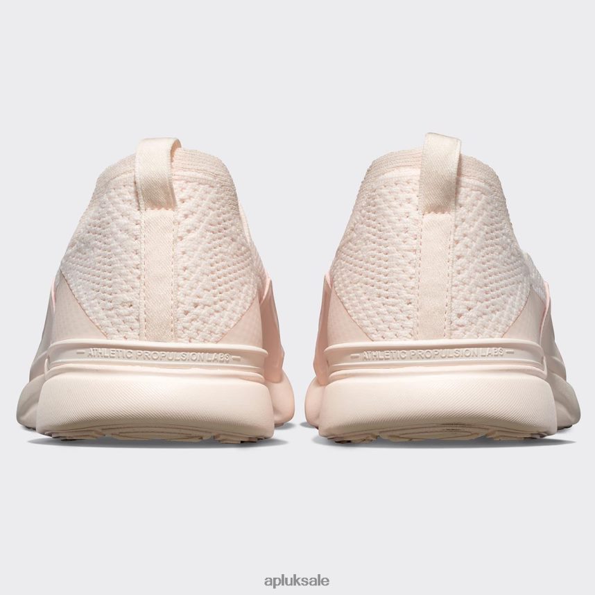 APL TechLoom Bliss 28 - VH8XNZ312 APL Shoes UK Triple Creme/Rose Dust Women Running