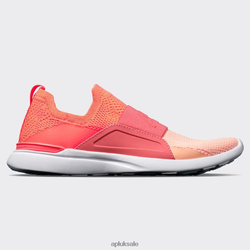 Laser Red/Fire Coral/Faded Peach