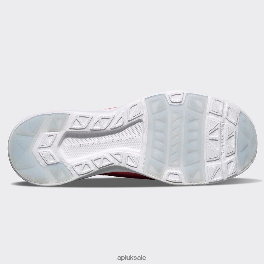 APL TechLoom Bliss 28 - VH8XNZ314 APL Shoes UK Laser Red/Fire Coral/Faded Peach Women Running