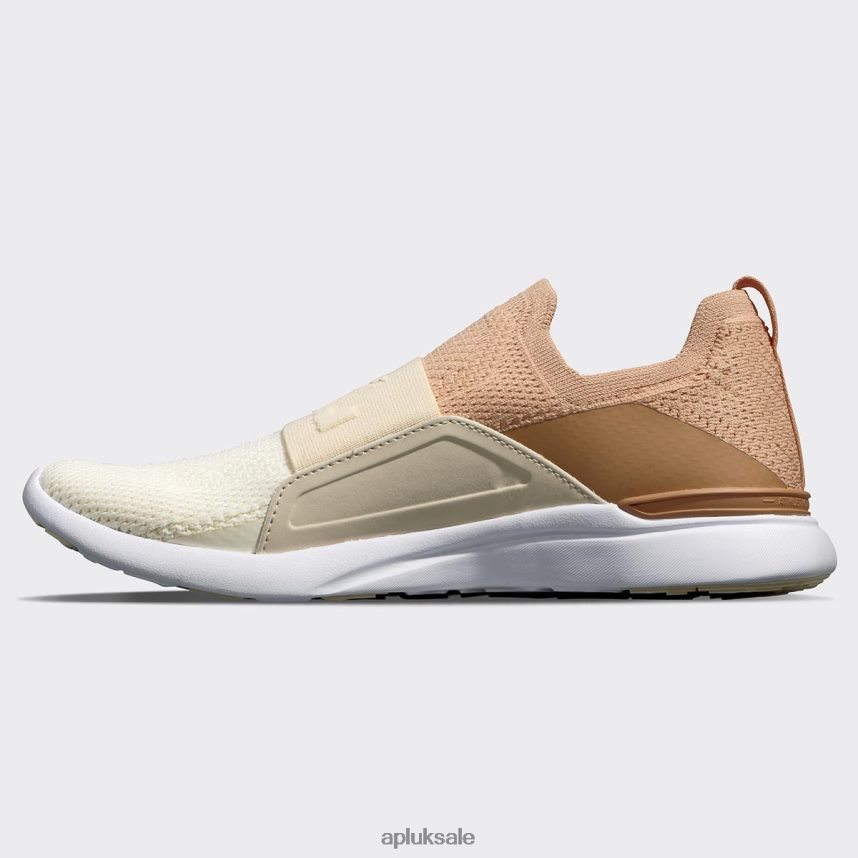 APL TechLoom Bliss 28 - VH8XNZ330 APL Shoes UK Caramel/Parchment/Pristine Women Running