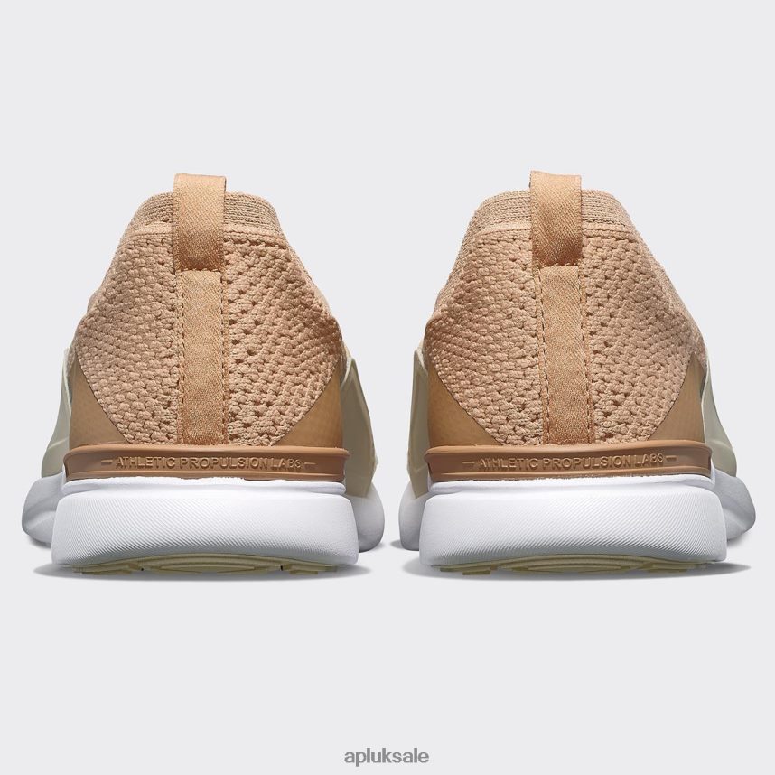 APL TechLoom Bliss 28 - VH8XNZ330 APL Shoes UK Caramel/Parchment/Pristine Women Running