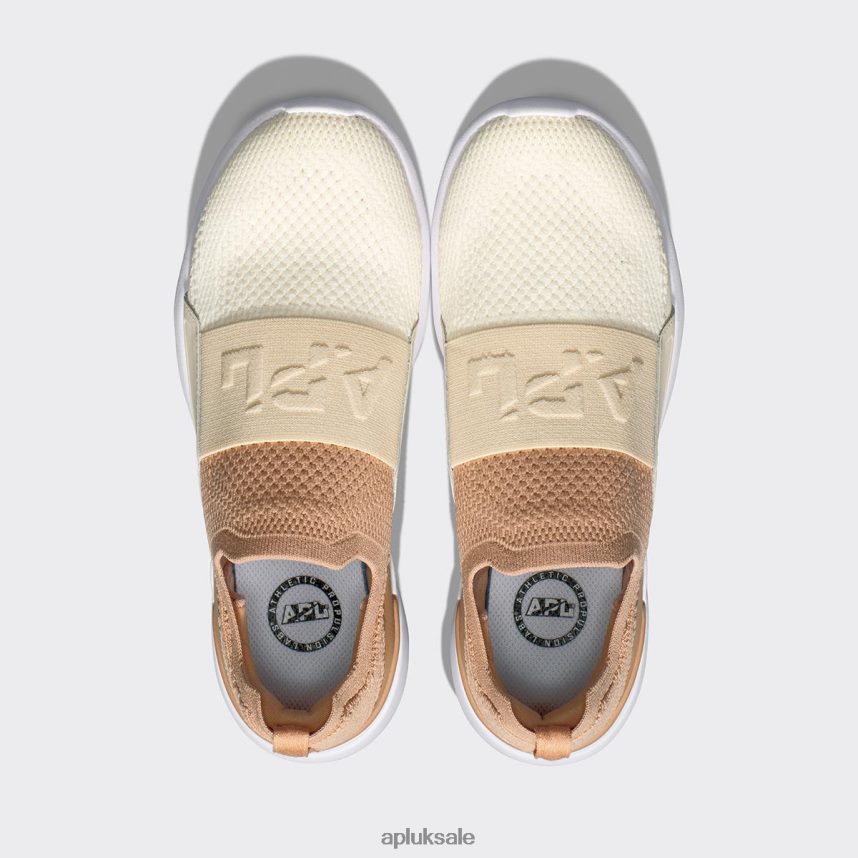 APL TechLoom Bliss 28 - VH8XNZ330 APL Shoes UK Caramel/Parchment/Pristine Women Running