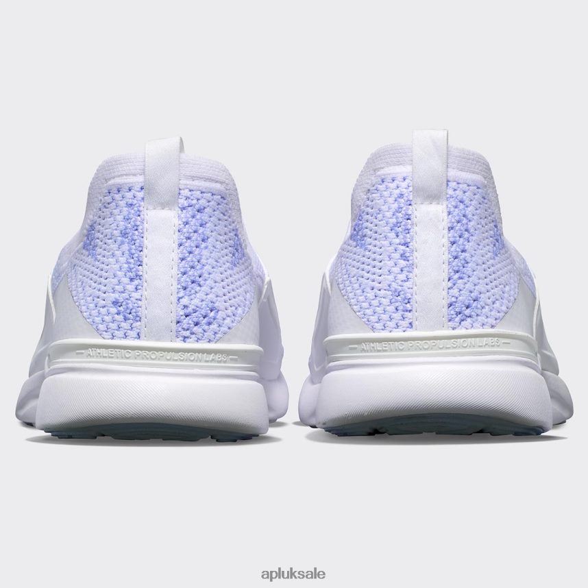 APL TechLoom Bliss 28 - VH8XNZ336 APL Shoes UK White/Bellflower Women Running
