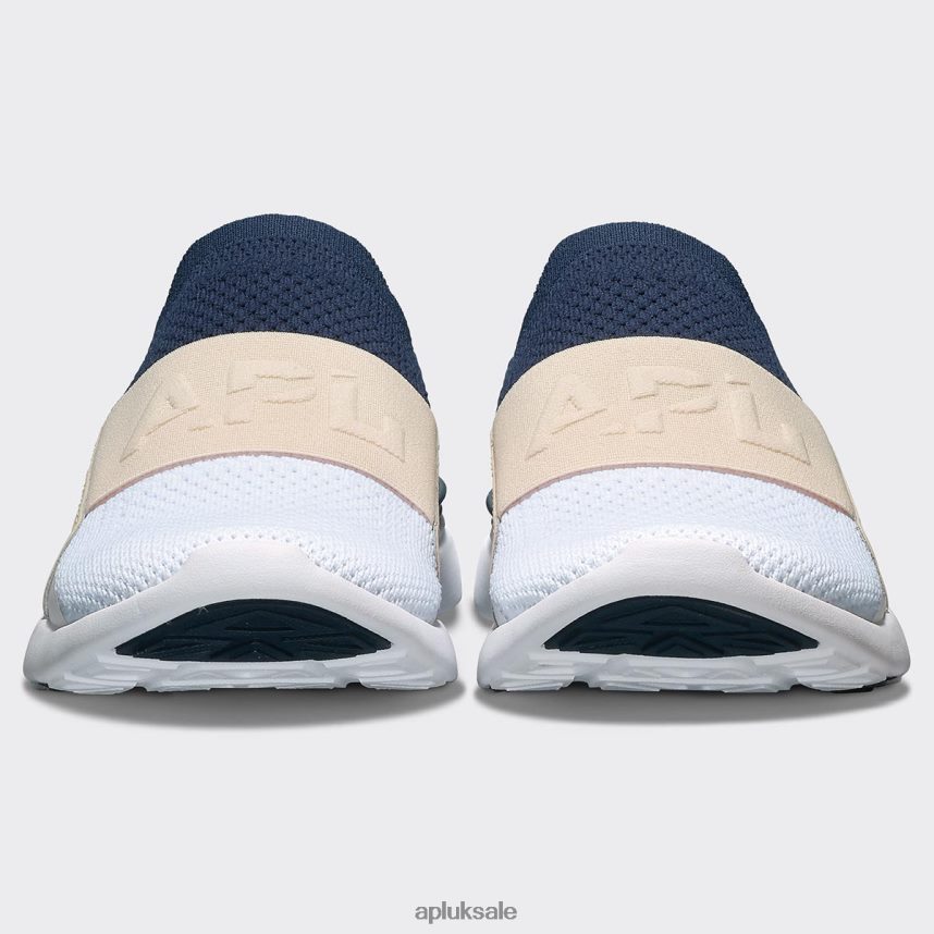 APL TechLoom Bliss 28 - VH8XNZ337 APL Shoes UK Navy/Beach/White Women Running