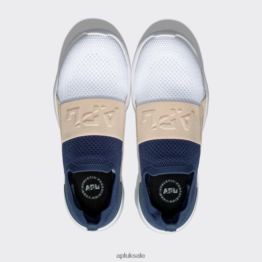APL TechLoom Bliss 28 - VH8XNZ337 APL Shoes UK Navy/Beach/White Women Running