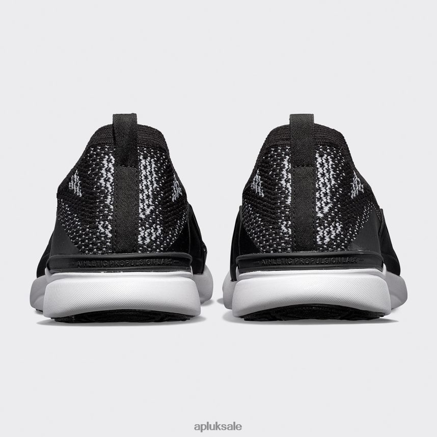 APL TechLoom Bliss 28 - VH8XNZ343 APL Shoes UK Techloom Bliss Black/White Women Running