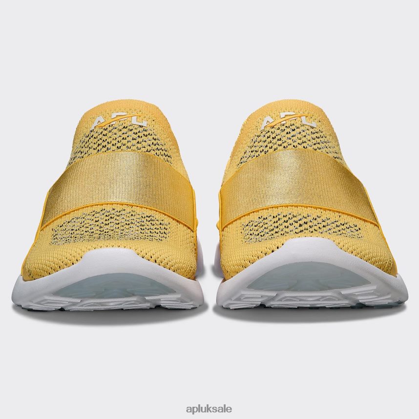 APL TechLoom Bliss 29 - VH8XNZ350 APL Shoes UK Marigold/Black/White Women Running