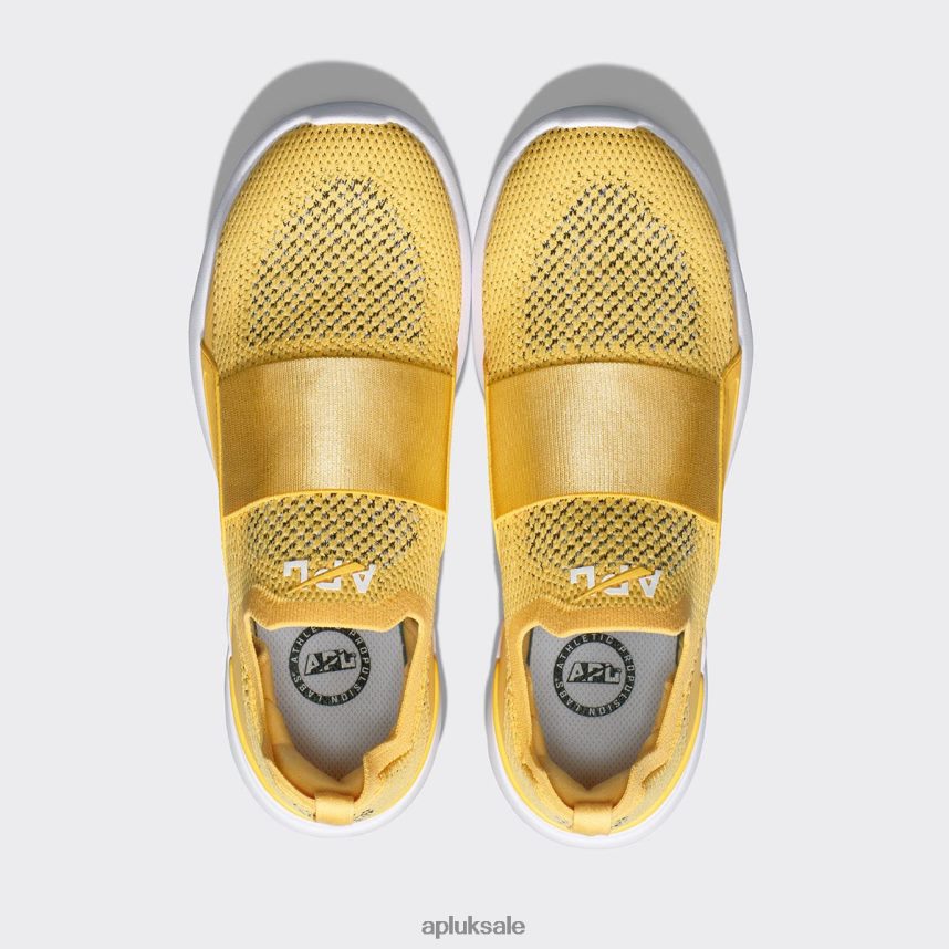 APL TechLoom Bliss 29 - VH8XNZ350 APL Shoes UK Marigold/Black/White Women Running