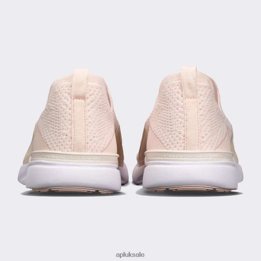 APL TechLoom Bliss 29 - VH8XNZ356 APL Shoes UK Creme/Parchment/White Women Running