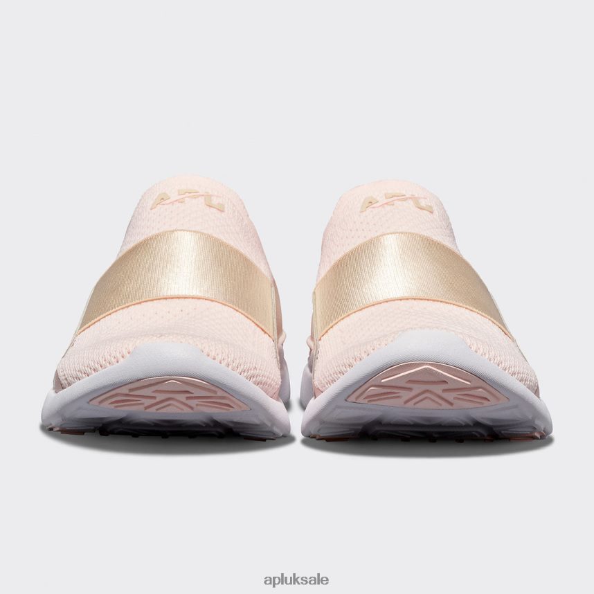 APL TechLoom Bliss 29 - VH8XNZ356 APL Shoes UK Creme/Parchment/White Women Running